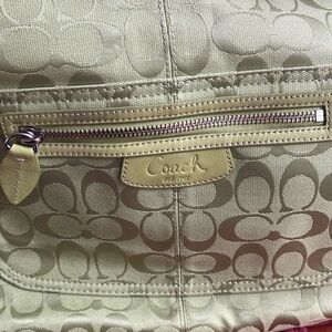 Lime Green Coach Bag